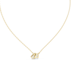 Toi et Moi Emerald & Pear Pendant Necklace Corvexa Jewellery