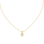 Cushion Cut Solitaire Diamond Pendant