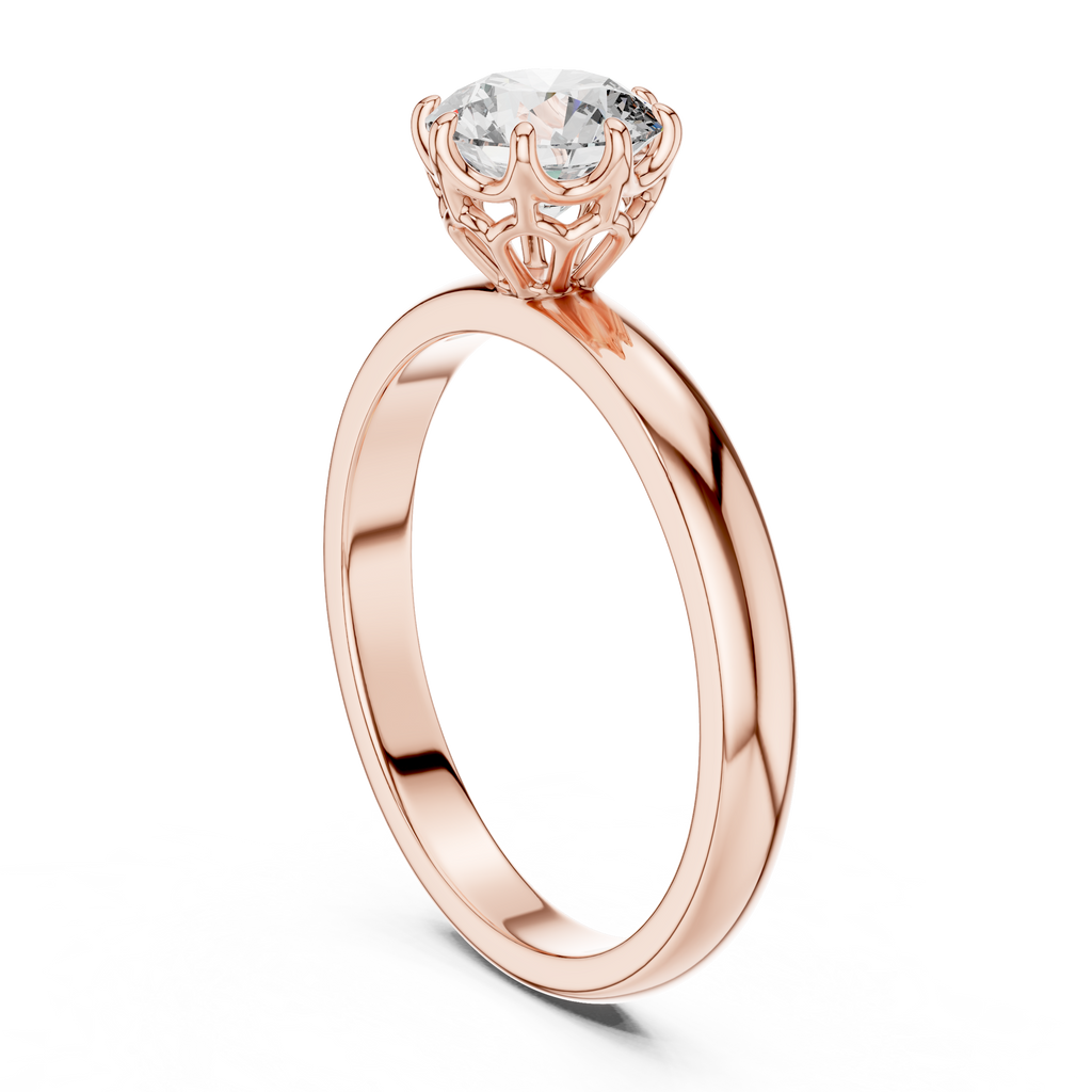 Round Solitaire Diamond Ring