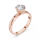 Round Solitaire Diamond Ring