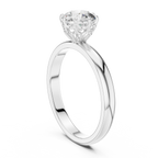 Round Solitaire Diamond Ring