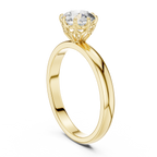 Round Solitaire Diamond Ring
