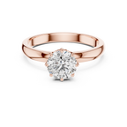 Round Solitaire Diamond Ring
