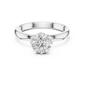 Round Solitaire Diamond Ring
