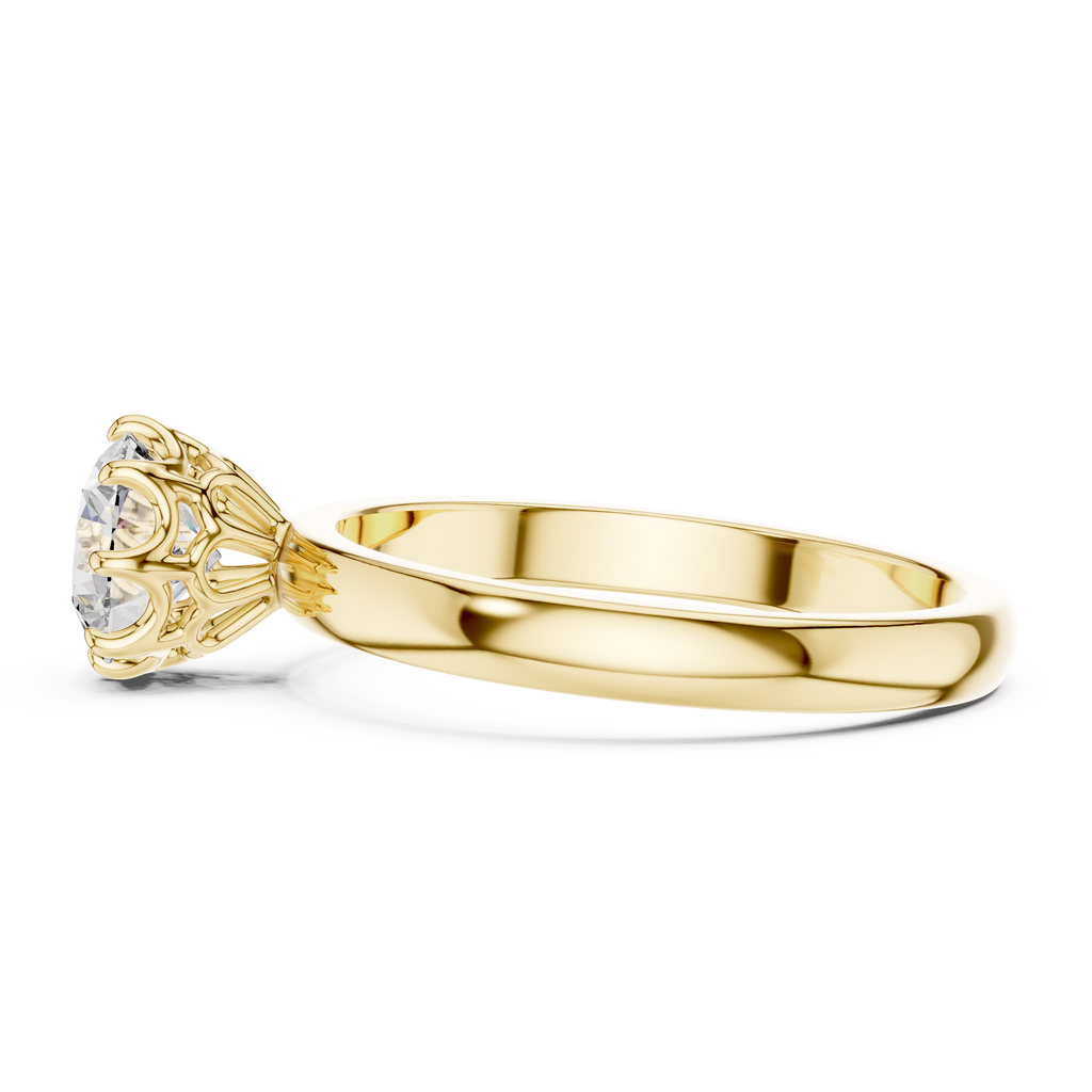Round Solitaire Diamond Ring