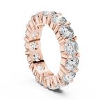 Round Diamond Eternity Band Ring