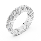 Round Diamond Eternity Band Ring