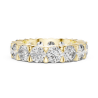 Round Diamond Eternity Band Ring