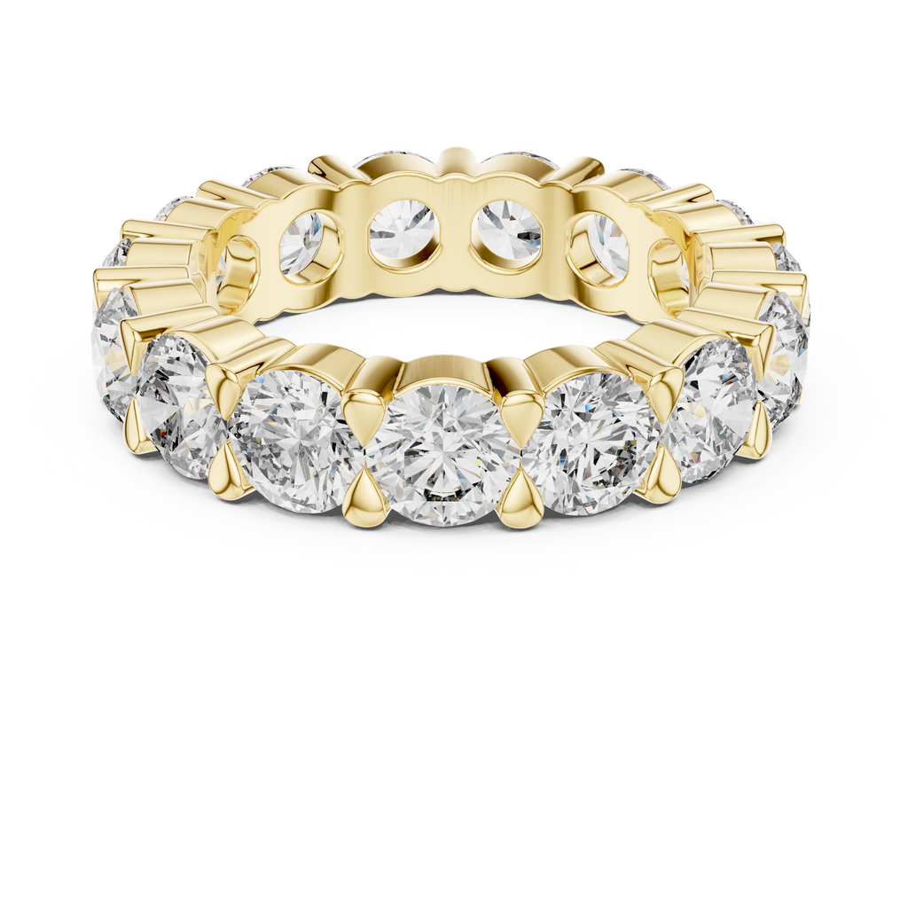 Round Diamond Eternity Band Ring