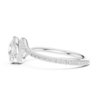 Round Halo Diamond Ring