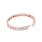 Multi-Shape Diamond Open Cuff Bracelet Corvexa Jewellery
