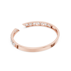 Multi-Shape Diamond Open Cuff Bracelet Corvexa Jewellery