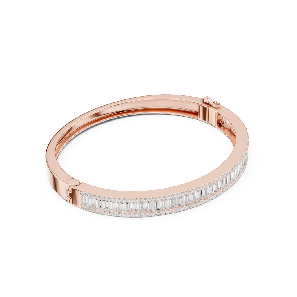 Baguette Diamond Tennis Bracelet Corvexa Jewellery