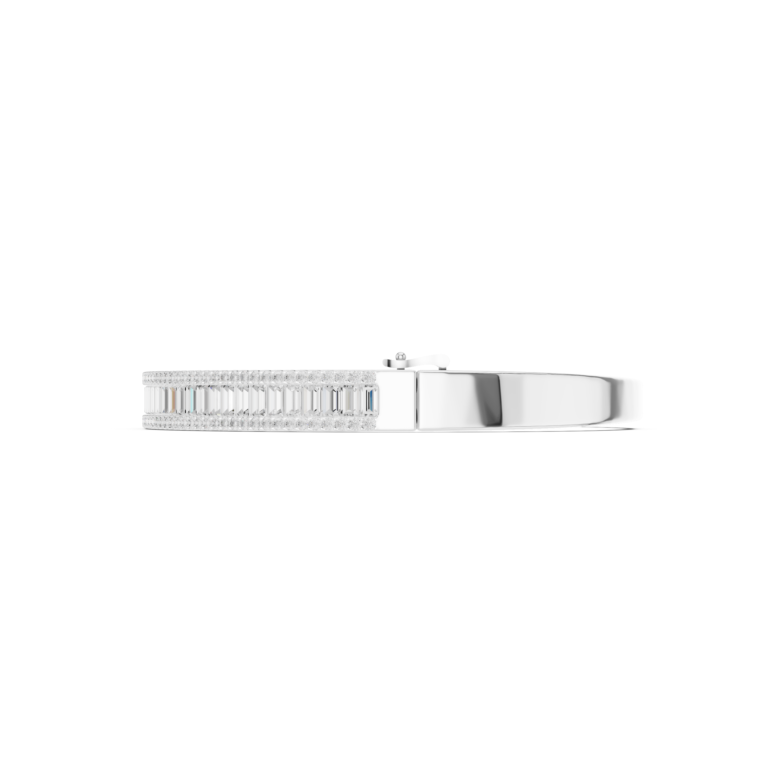 Baguette Diamond Tennis Bracelet Corvexa Jewellery