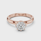 Round Solitaire Diamond Ring