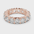 Round Diamond Eternity Band Ring