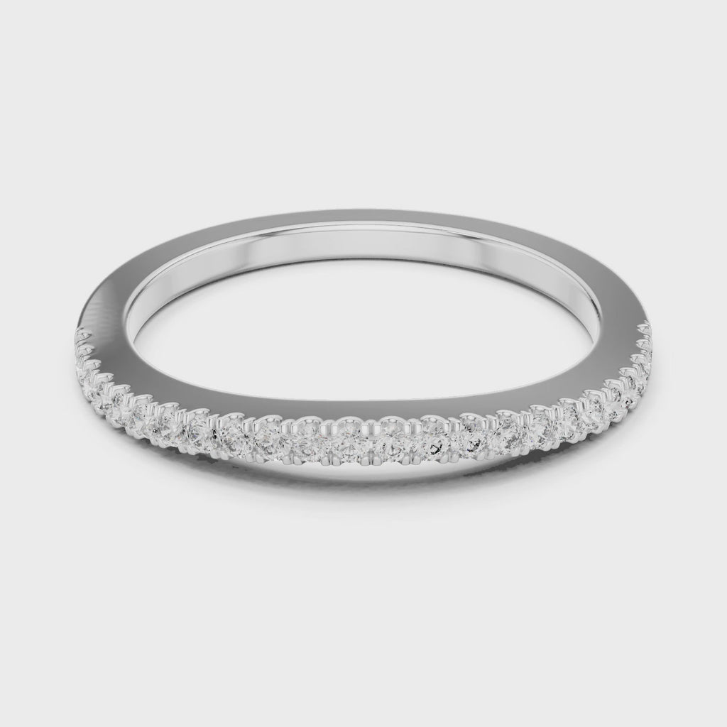 Diamond Half Eternity Ring