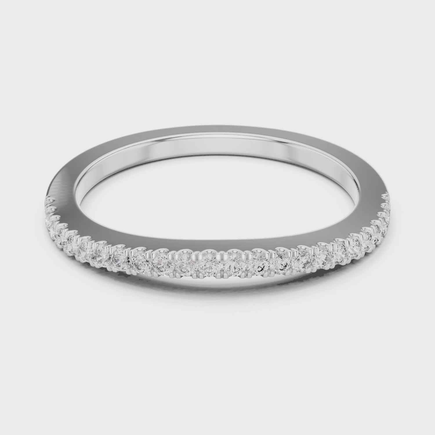 Diamond Half Eternity Ring