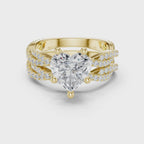 Heart Shape Diamond Engagement Ring