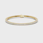 Princess Cut Diamond Tennis Bracelet