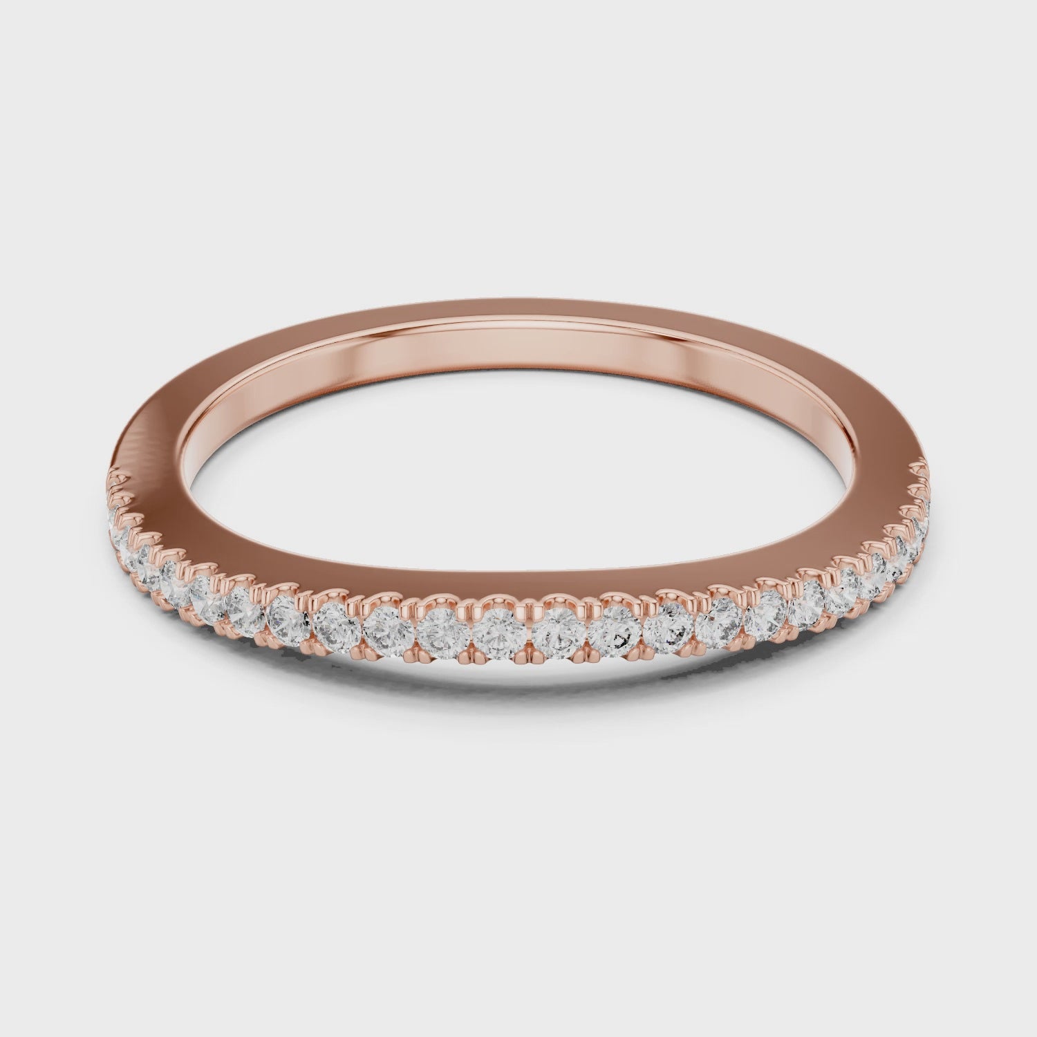 Diamond Half Eternity Ring