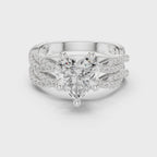 Heart Shape Diamond Engagement Ring
