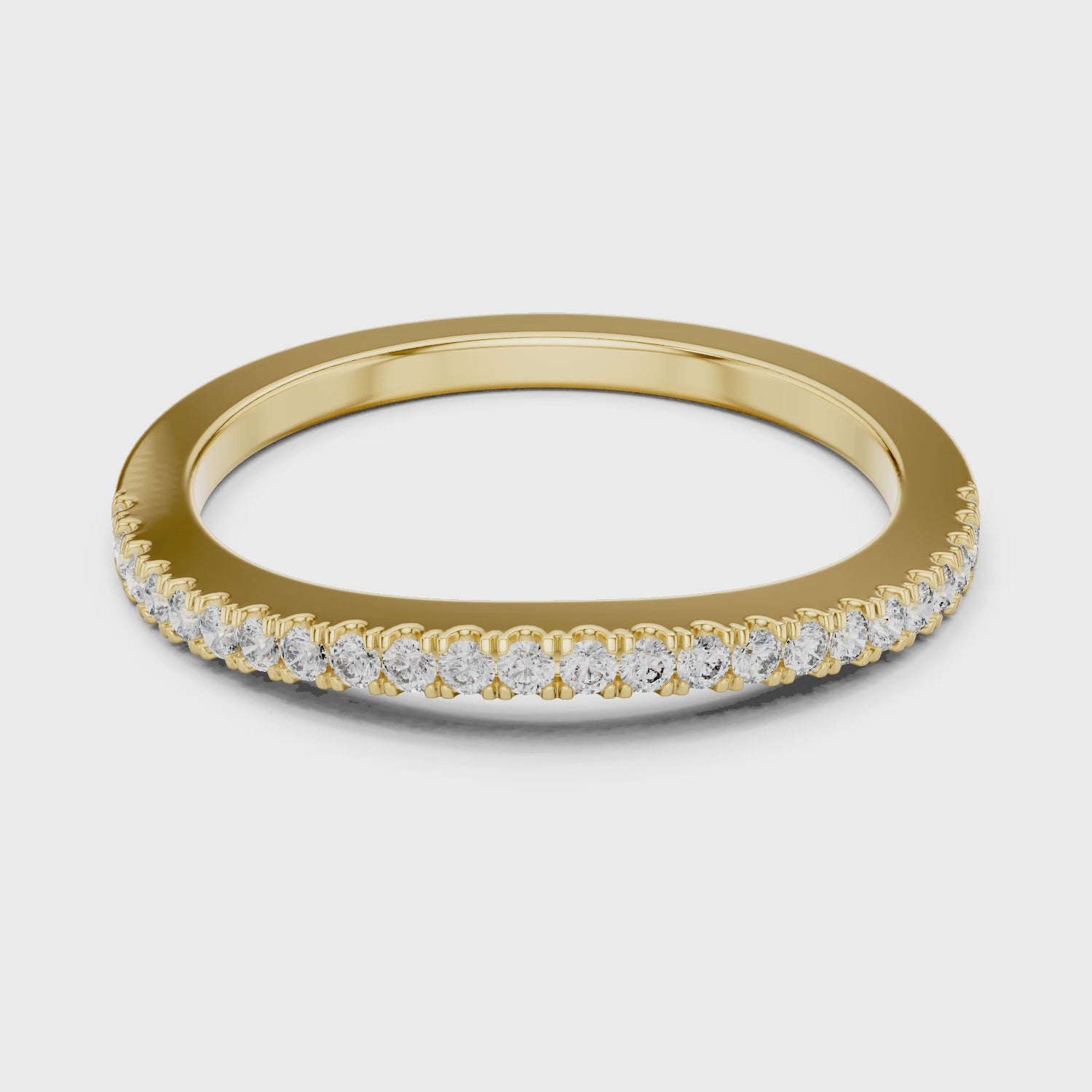 Diamond Half Eternity Ring