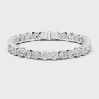 Bezel Set Round Tennis Bracelet