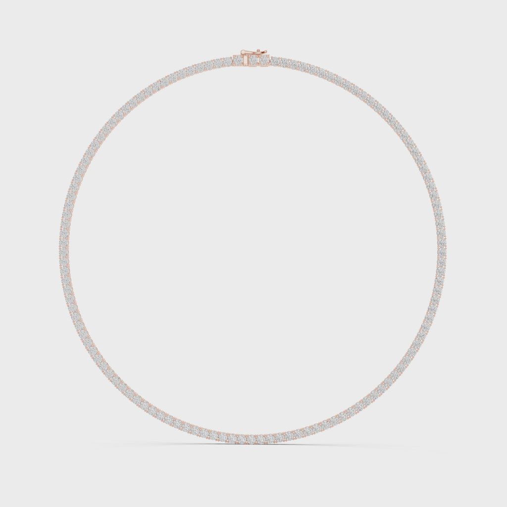 Round Diamond Luxury Necklace