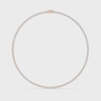 Round Diamond Luxury Necklace