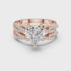 Heart Shape Diamond Engagement Ring