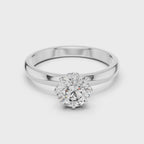 Round Solitaire Diamond Ring
